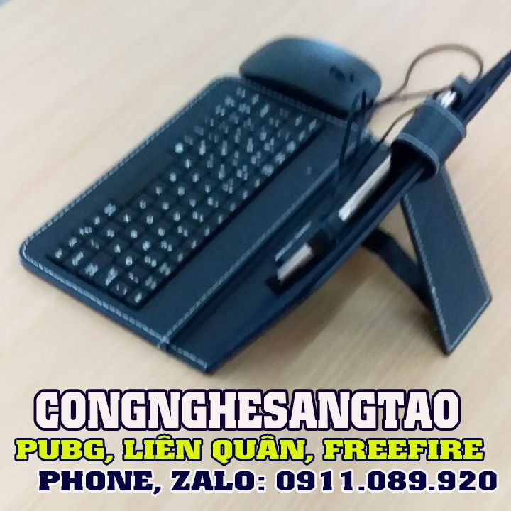  bao da bàn phím cao cấp kèm chuột - dùng cho điện thoại android (iphone không dùng được)  F3 in 1  Rbds | BigBuy360 - bigbuy360.vn