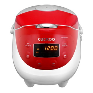 Nồi cơm điện cuckoo cr-0365fr màu trắng đỏ dung tích 0.54l