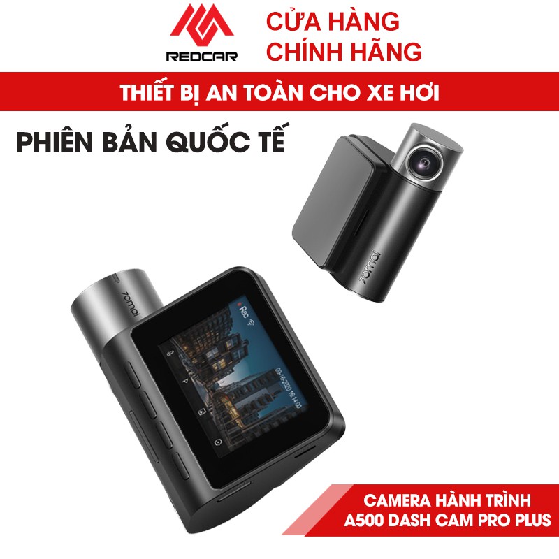 Camera Hành Trình Pro Plus A500 Kèm Thẻ Nhớ 64gb - Phiên Bản Quốc Tế, Bảo Hành 6 Tháng