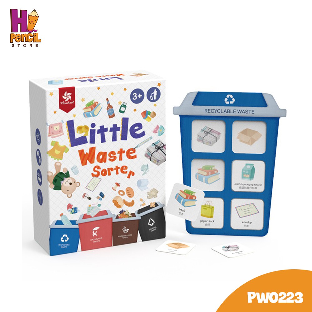 Bộ Game PinWheel Bé Học Phân Loại Rác Thải, Rèn Luyện Kỹ Năng, Trí Tuệ Cho Bé