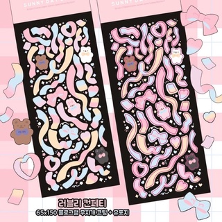 Sticker ruy băng hàn quốc❤️