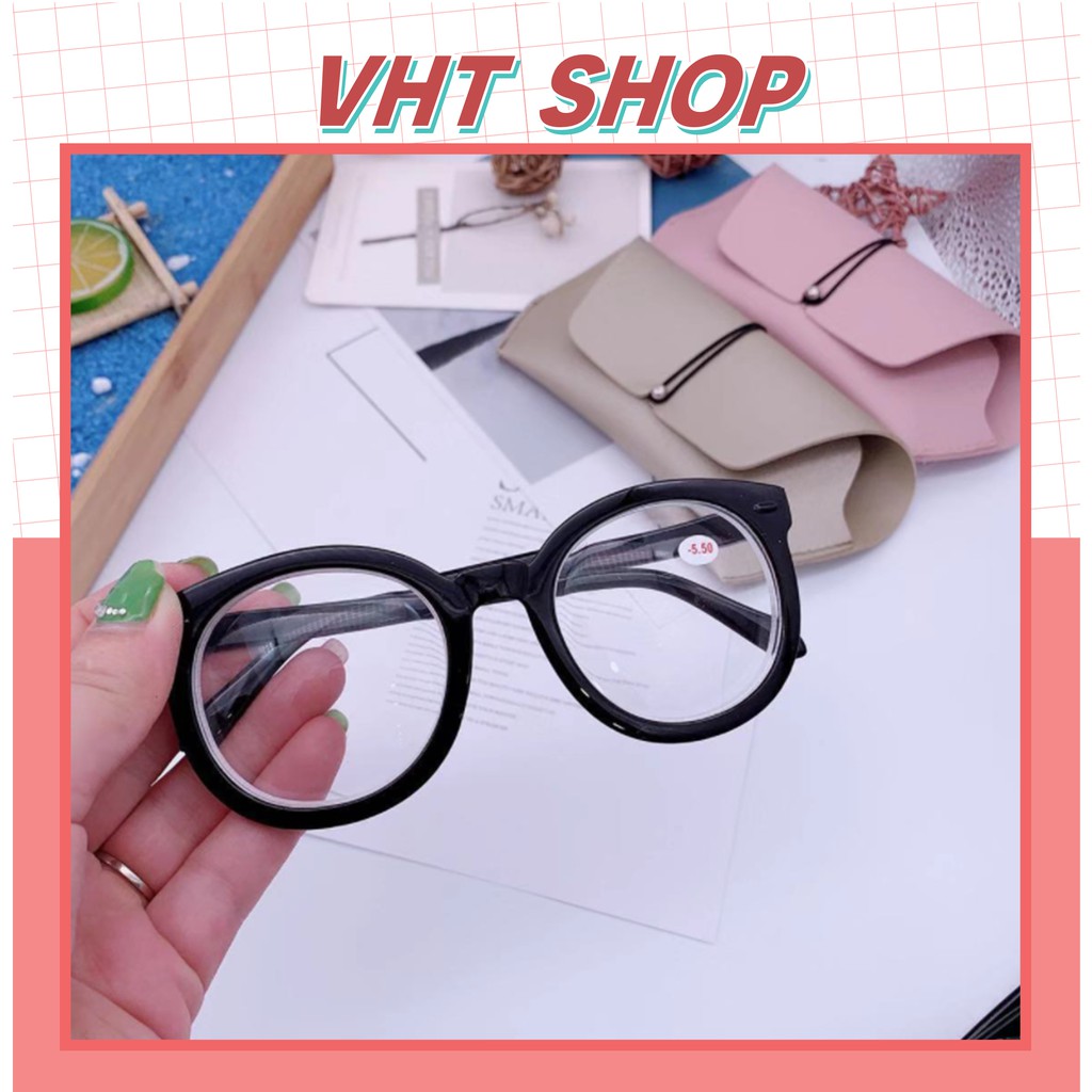 [Mã FARSSTGRE giảm 5K đơn bất kỳ] Mắt Kính Gọng Tròn Phong Cách Retro Cho Nữ K02-VHT SHOP | BigBuy360 - bigbuy360.vn