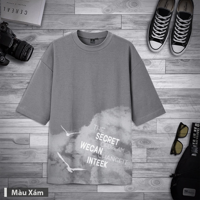 Áo thun nam TINOFUN 💖FREESHIP💖 mã TT56-Q Áo tay lỡ nam form rộng thể thao cộc tay đẹp hè thu dáng ngắn tay | BigBuy360 - bigbuy360.vn