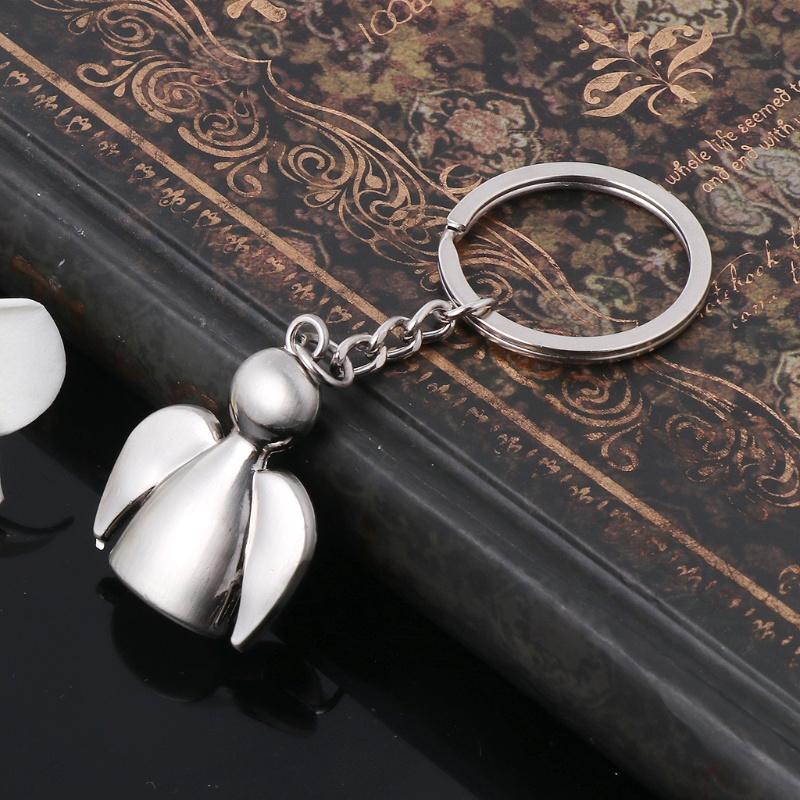 Móc Khóa Kim Loại Hình Búp Bê Đáng Yêu