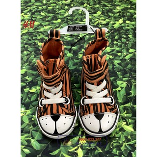 Giày Sneaker cổ cao bé Trai HM (Hàng US)