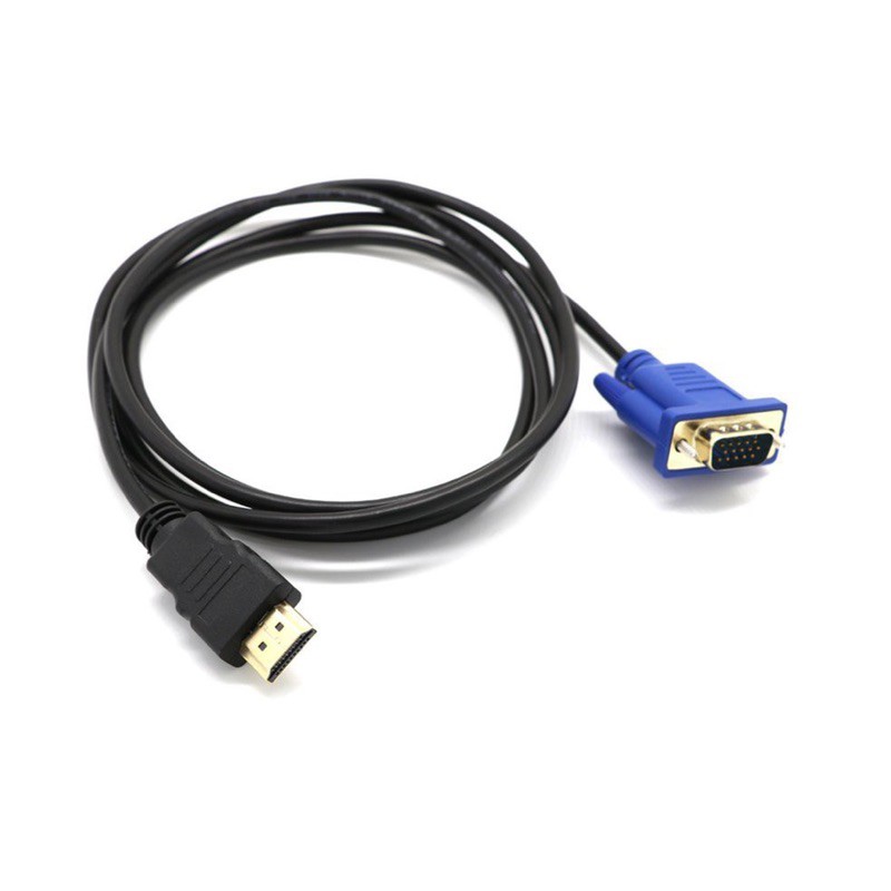 [Mã ELHACE giảm 4% đơn 300K] Dây Cáp Chuyển Đổi Đầu Hdmi Sang Vga D-Sub Cho Hdtv Pc