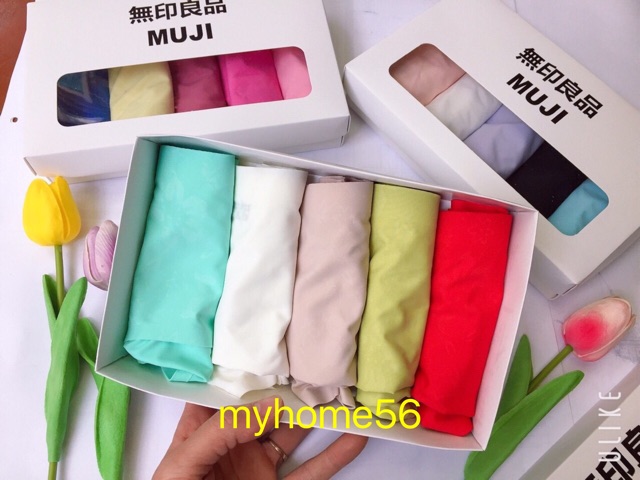 10 quần lót su lụa gấm kute kèm túi zip