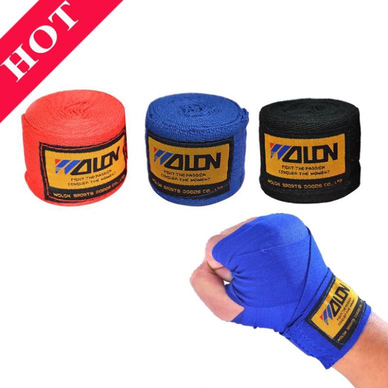 🎁 Băng quấn tay giá rẻ wolon ⚡FREE SHIP⚡ Băng đa boxing [ HOT ]