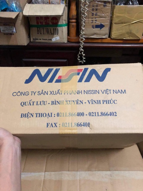 Bố thắng đùm sau Ab/Lead/Click/PCX/SH/Vision .....vvv zin hãng NIIN