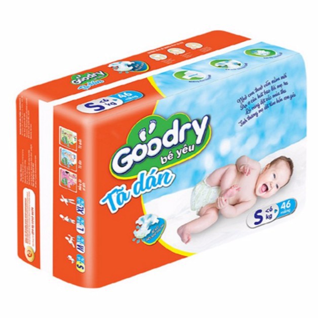 Tả dán Goodry S46 M42 L38 XL34 miếng