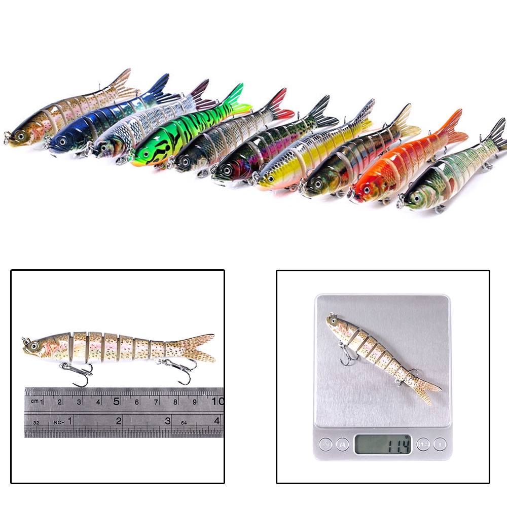 Mồi câu cá giả sống động chuyên dụng