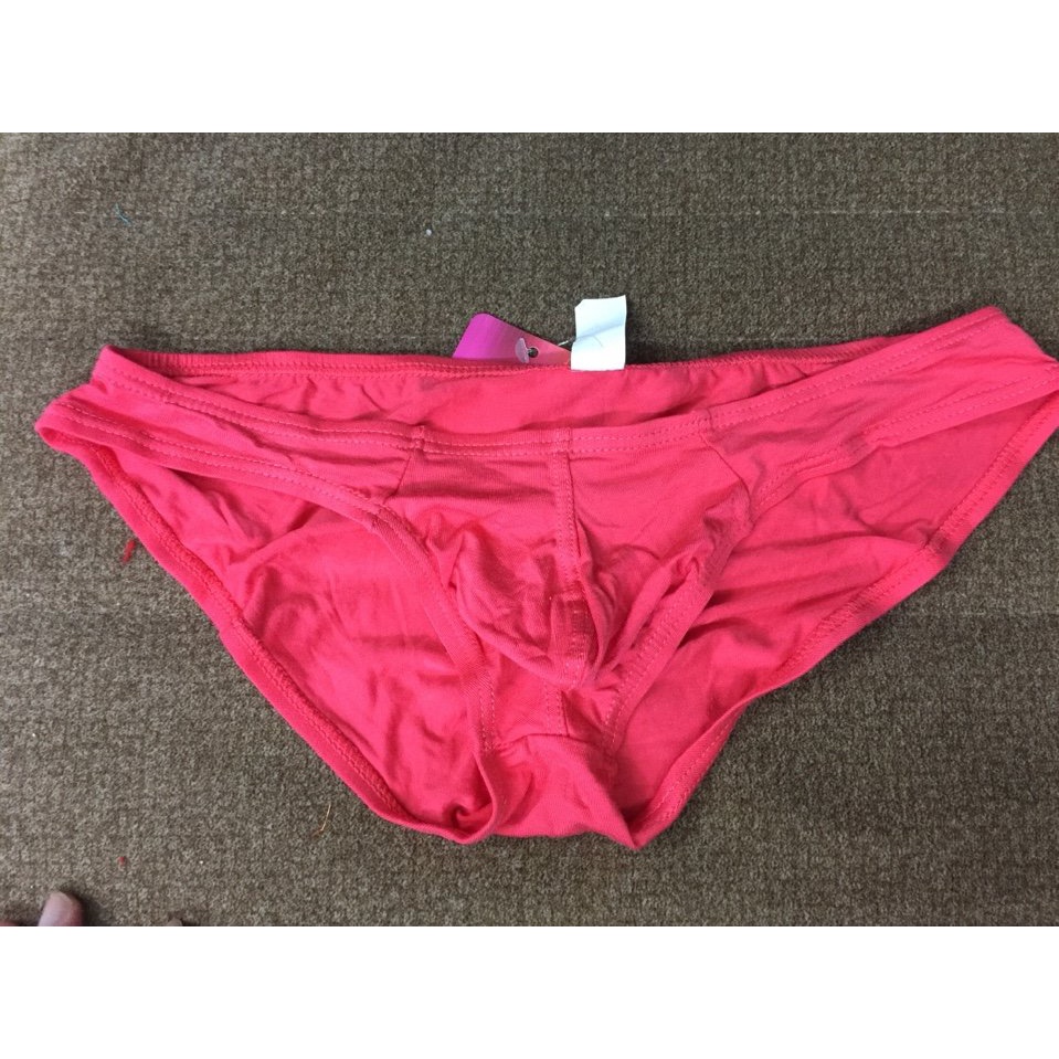 [free ship 50k + che tên đơn hàng] QUẦN LÓT NAM TAM GIÁC VẢI COTTON TRƠN (HÌNH THẬT)
