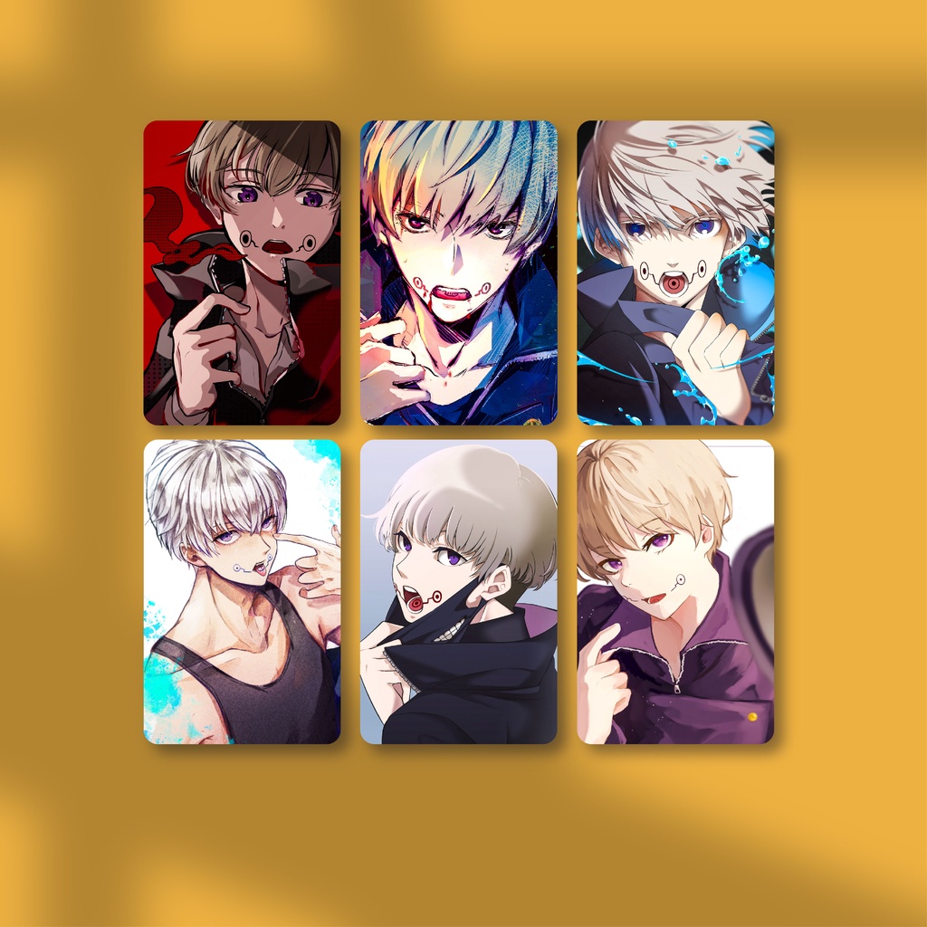 Thẻ Card Bo Góc Nhân Vật Toge Inumaki Trong Anime Jujutsu Kaisen - Giấy Bìa Cứng - Có Màng Cán