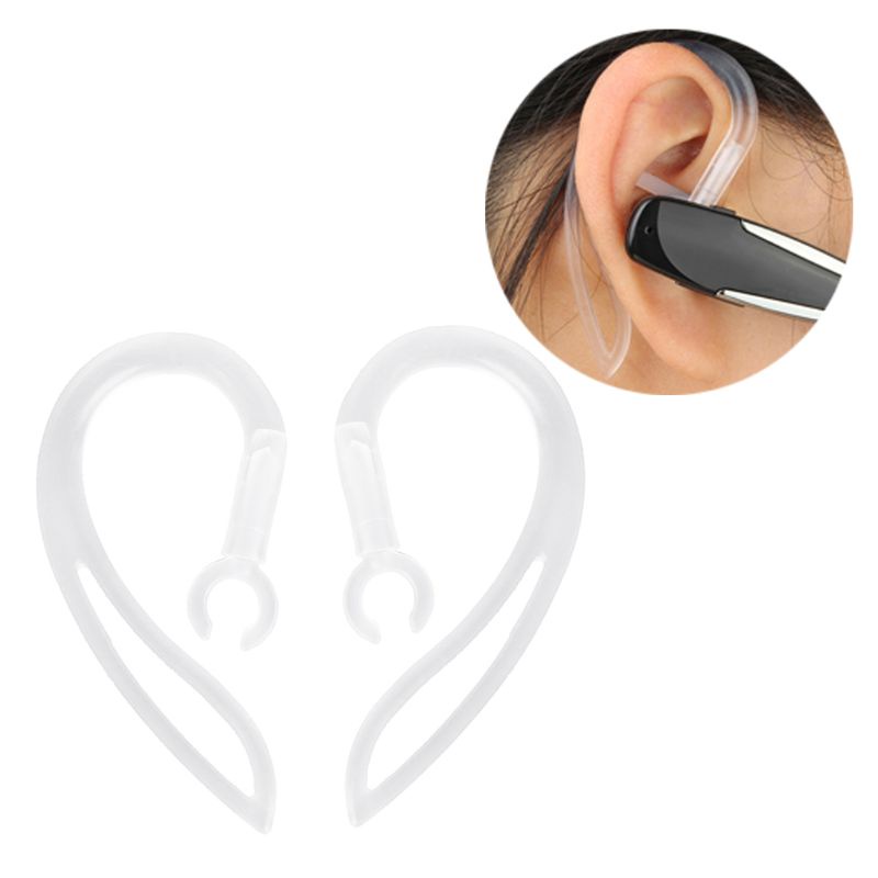 1 / 1 Cặp Móc Kẹp Tai Nghe Bluetooth Mềm Mại Chống Thất Lạc Tiện Dụng