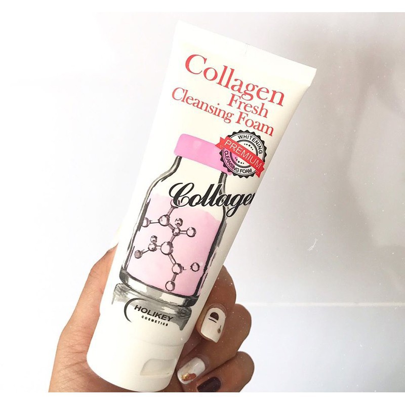 [Hàng Nhập Khẩu] Sữa rửa mặt trắng da - sữa rửa mặt bổ sung Collagen Holikey Hàn Quốc 100ml [Cam Kết Hàng Chuẩn]. | BigBuy360 - bigbuy360.vn