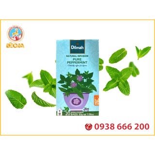 Trà Dilmah Thảo Dược Bạc Hà 30G (20 túi) - DILMAH PURE PEPPERMINT
