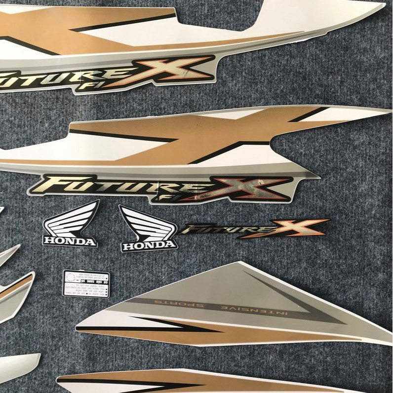 Tem rời dán full xe FUTURE X 125CC hàng siêu bền như zin