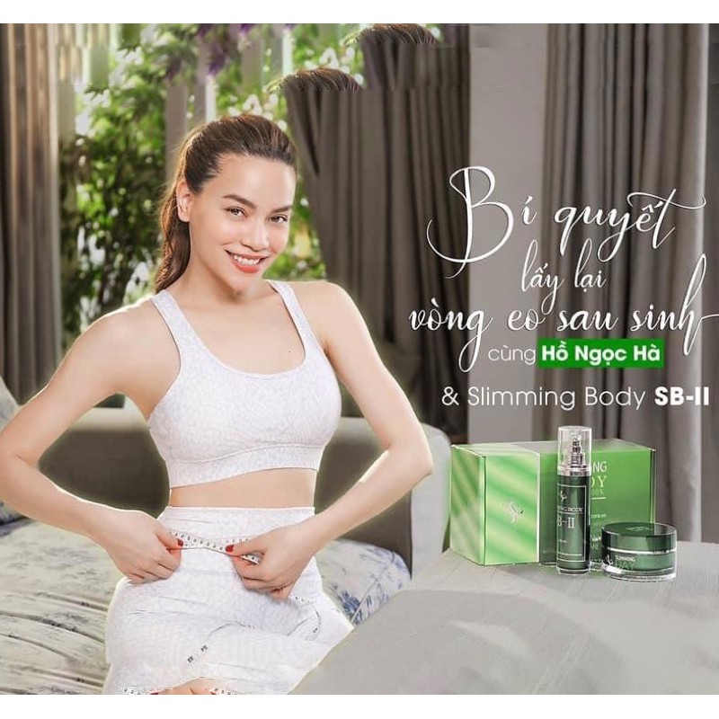 [Bộ limited - Chai tinh dầu 120ml] Bộ quấn ủ nóng tan mỡ bụng, đùi, bắp tay Slimming Body SB-II (đai điện cũ)