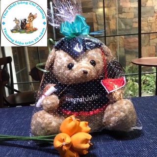 Gấu bông cử nhân - Gấu bông tốt nghiệp lông cao cấp