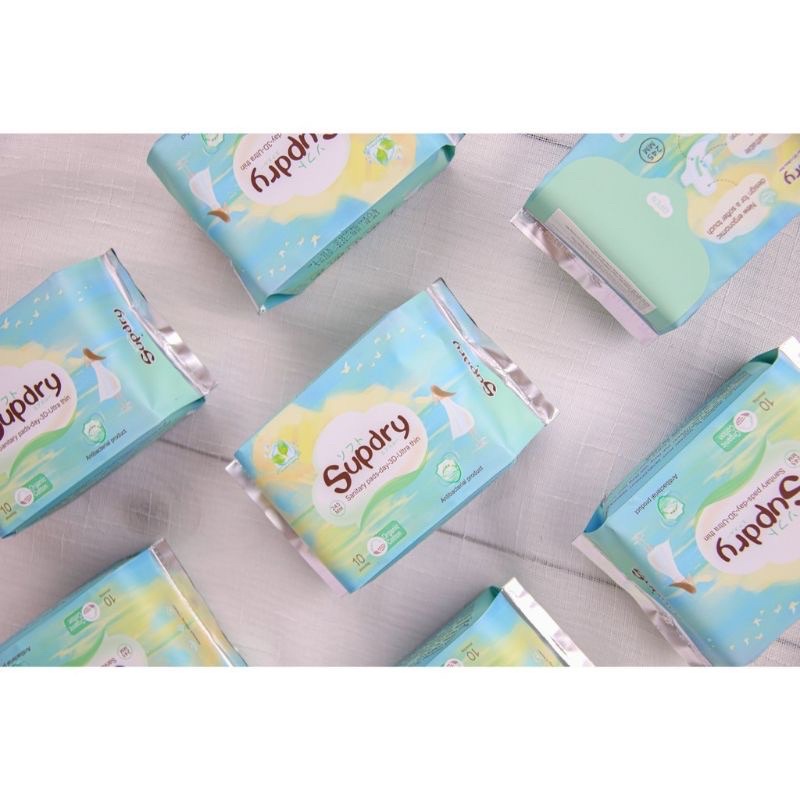 Băng vệ sinh Supdry hàng ngày - ngày - đêm siêu thoáng