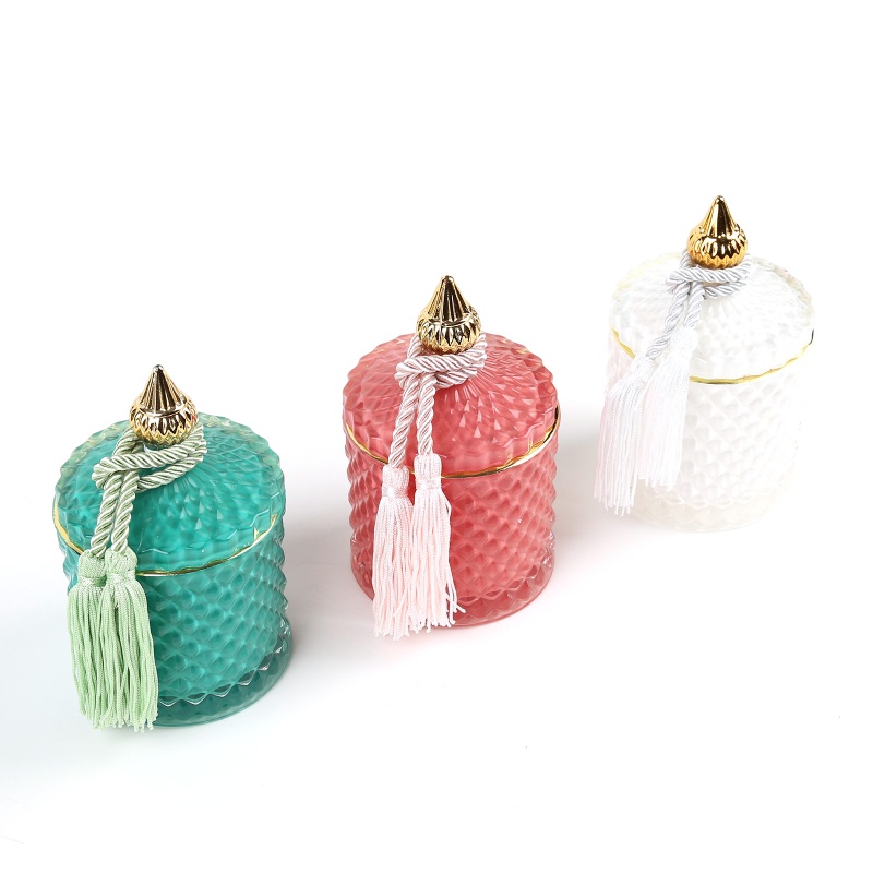 Giá Đỡ Đèn Cầy Bằng Thủy Tinh Siêu Lãng Mạn Trang Trí Nhà Cửa / Tiệc Cưới