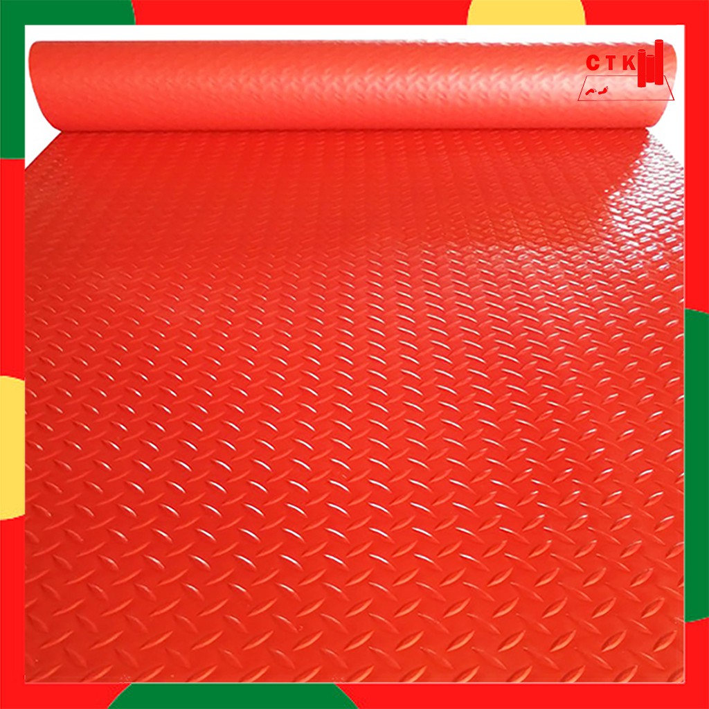 Thảm nhựa trải sàn chống trơn, thảm lót sàn nhà dạng cuộn chiếc lá đủ màu 120x 50cm