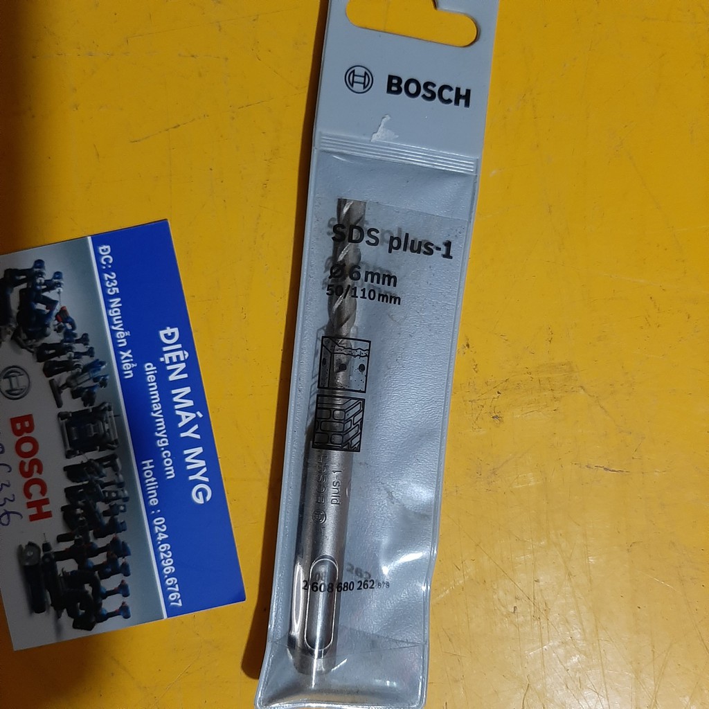 Mũi khoan bê tông Bosch (phi 6mm,8mm,10mm,12mm, 14mm)