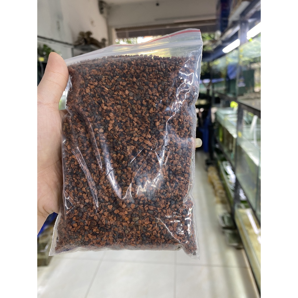 500gr Sạn gốm Ceramic Soil trải nền bể cá thủy sinh Sỏi Ceramic trải nền