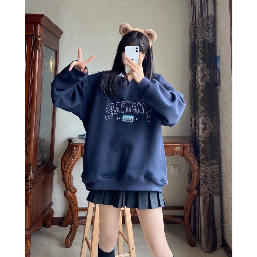 Áo nỉ polo FORUYES dầy dặn CHANREEN [FREESHIP] | BigBuy360 - bigbuy360.vn