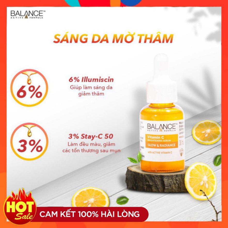 Serum mờ thâm sau mụn vitamin C Balance Active Formula 30ml | BigBuy360 - bigbuy360.vn