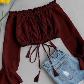 (Hinh that) ao trê vai xinh xắn
