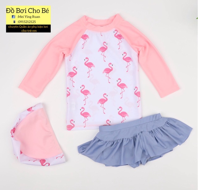 Bộ bơi hồng hạc(kèm mũ) | BigBuy360 - bigbuy360.vn