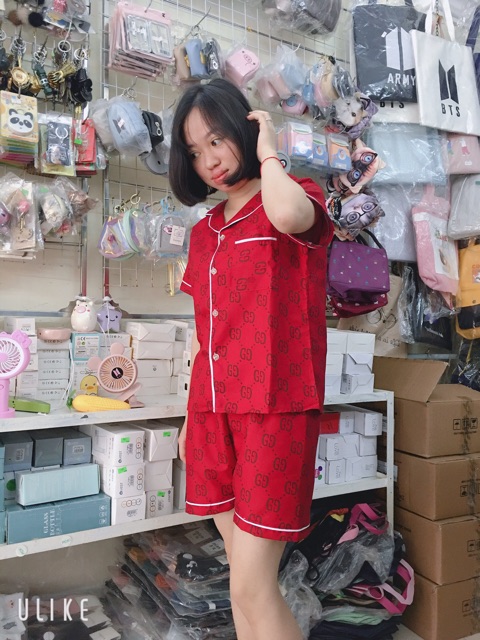 Bộ pijama  [60k ]tay ngắn quần cộc | BigBuy360 - bigbuy360.vn
