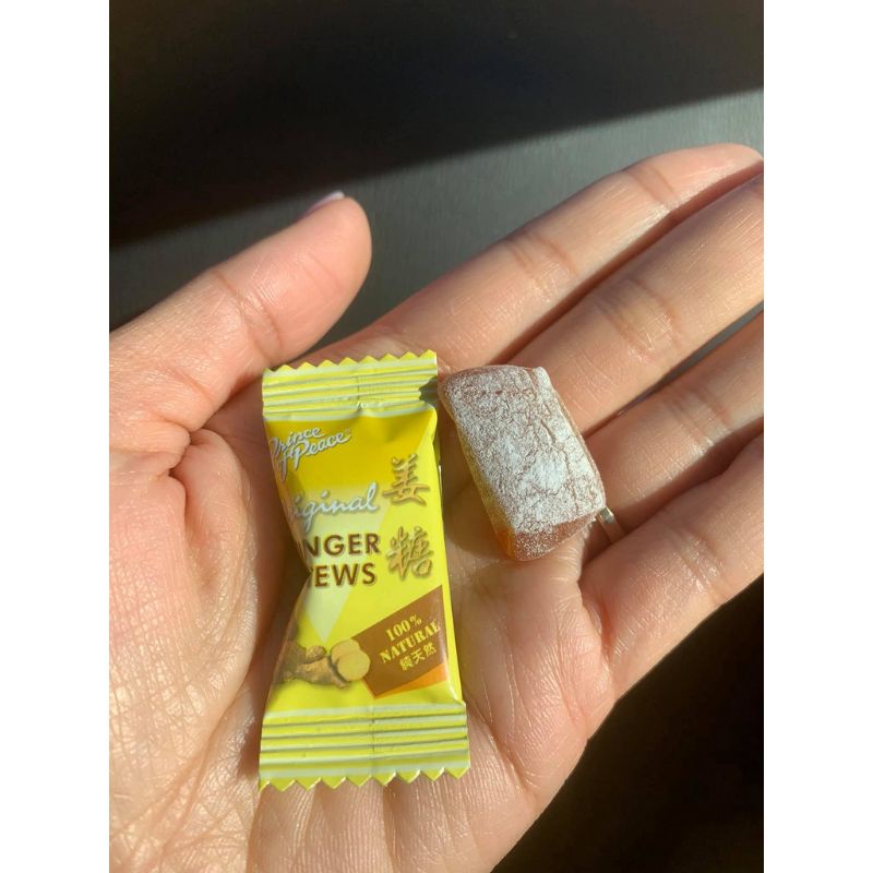 Kẹo gừng dẻo Original Ginger Chews Nhập Mỹ