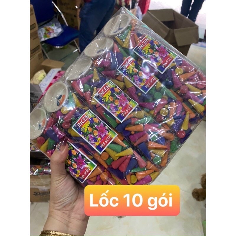 GÓI 100 VIÊN Nụ Trầm Hương KÈM CHÉN THÁI LAN