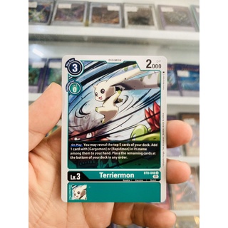 Thẻ bài digimon mã bt8-046 - terriermon - digimon - uncommon