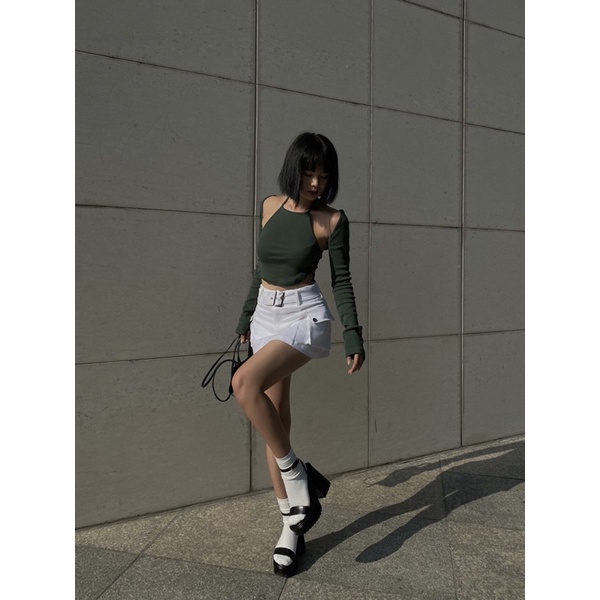 Layla Top| Áo yếm kiểu kèm khoác lửng