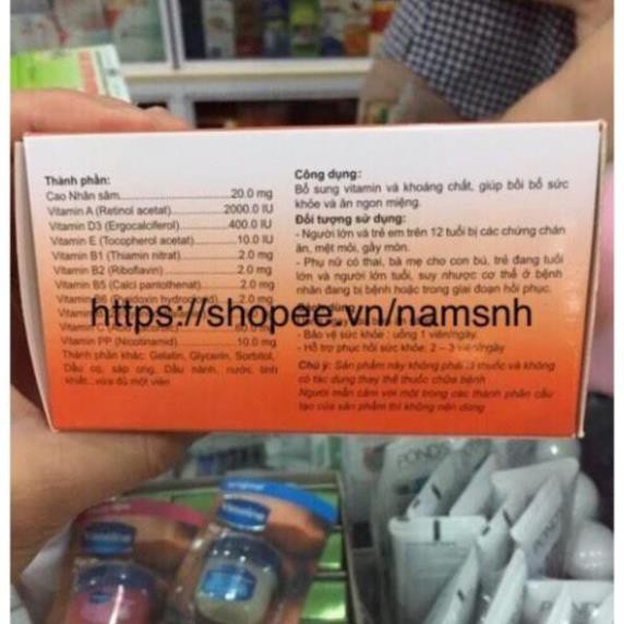 Pharciton -Bổ sung Vitamin và khoáng Chất ,giúp ăn ngon miệng