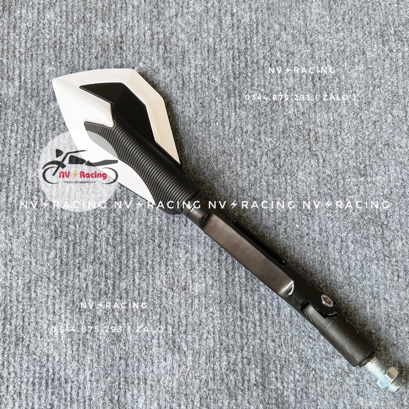 Kính chiếu hậu 5 cạnh Highlight chân 10ly thuận