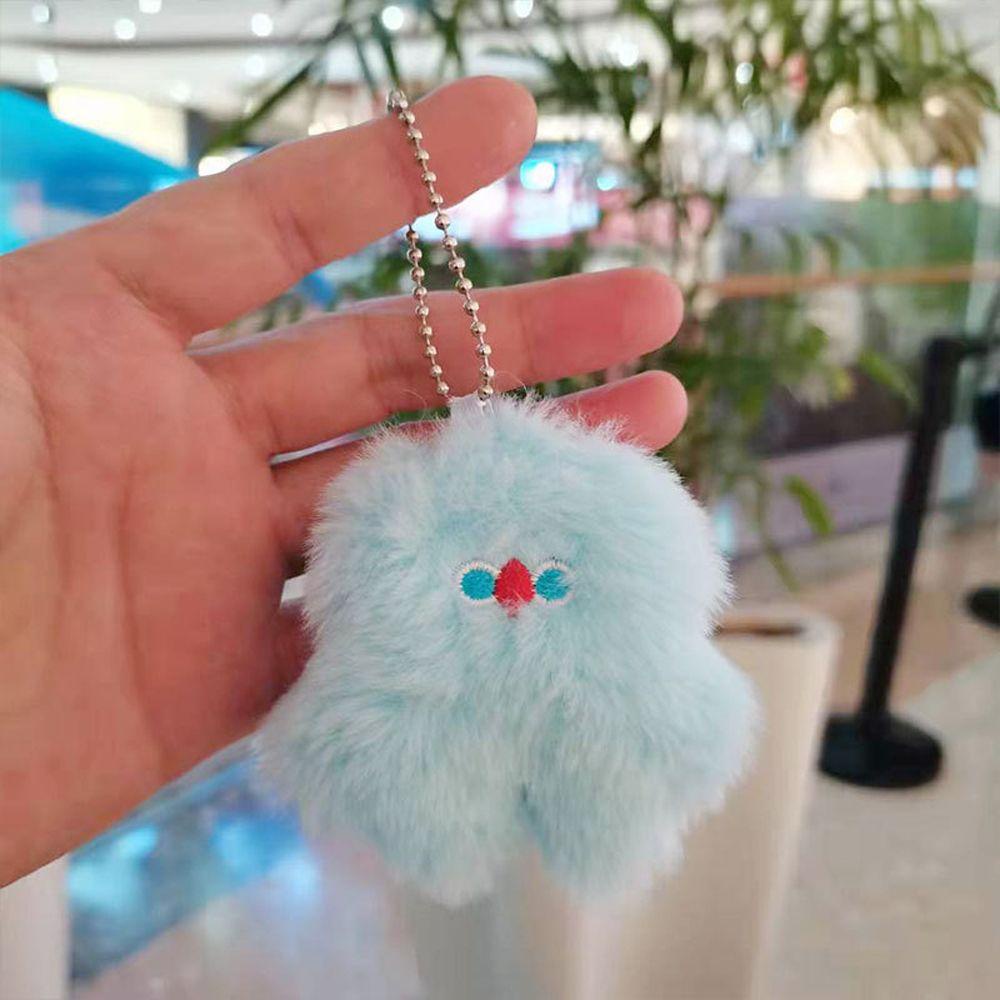 Móc Khóa Hình Thú Hoạt Hình Nhồi Bông Đáng Yêu