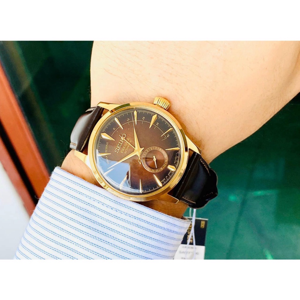 Đồng hồ nam Seiko Presage SSA392J1  - Phiên bản giới hạn - Mặt nâu