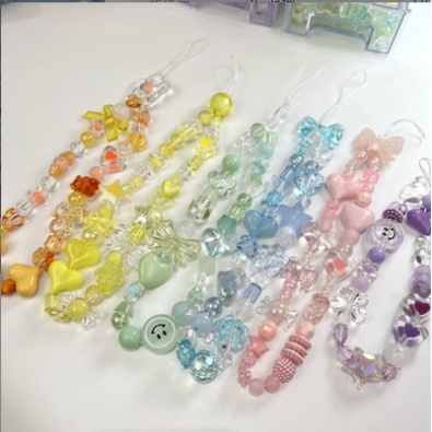 Set 20 Hạt Nhựa Nhiều Màu Sắc Dùng Để Trang Trí Túi Xách handmade Tiện Dụng