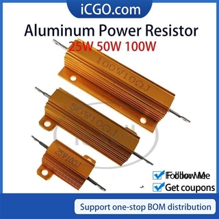 Điện trở kim loại nhôm 25W 50W 100W 150R 180R 200R 220R 250R 270R 300R 330R 360R 390R 490R 4 chuyên dụng
