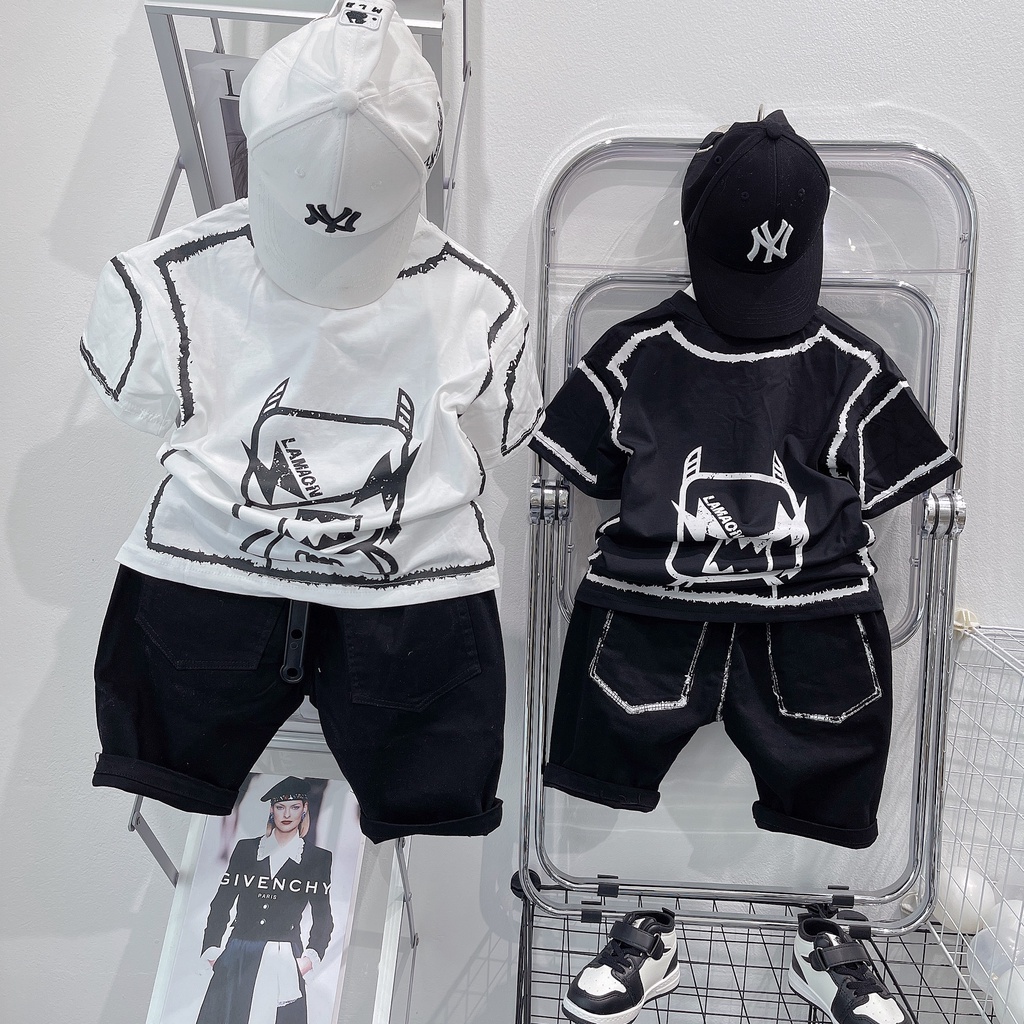 SET BỘ ÁO + QUẦN KAKI BÉ TRAI SIÊU NGẦU SET101