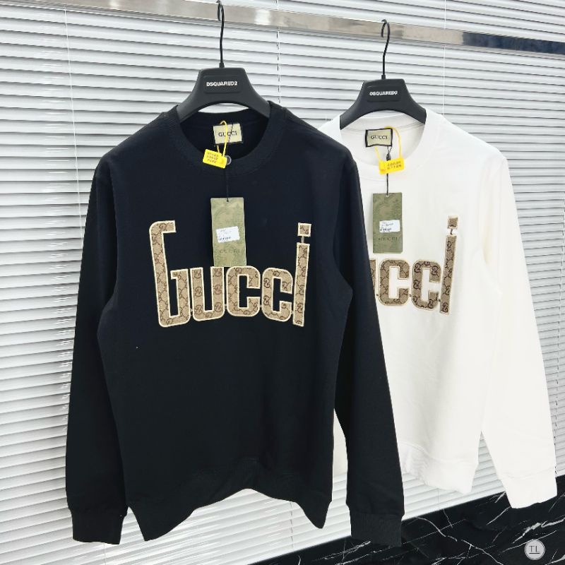 Áo sweater nam Gucci thêu vải dạ xin xò, chất vải nỉ cao cấp trẻ trung