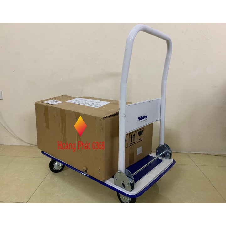 [ Free Ship ] XE ĐẨY KÉO HÀNG GẤP GỌN 4 BÁNH TẢI TRỌNG 100kg 150kg 300kg, TAY ĐÂY GẤP GỌN. BH 2 NĂM