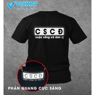 ÁO THUN PHẢN QUANG CUỘC SỐNG CÔ ĐƠN độc lạ hài hước