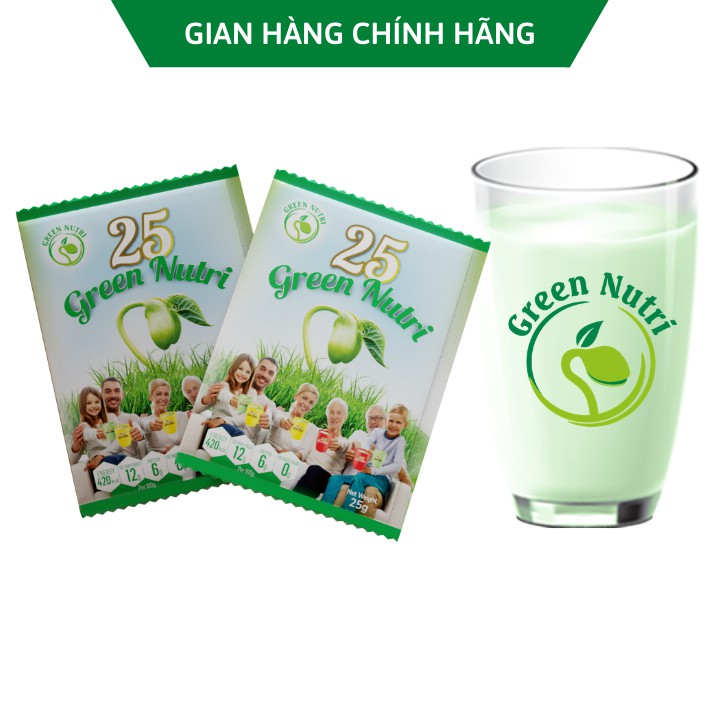 [ Chính Hãng ] Combo 2 hộp Sữa Hạt Ngũ Cốc 25 Green Nutri