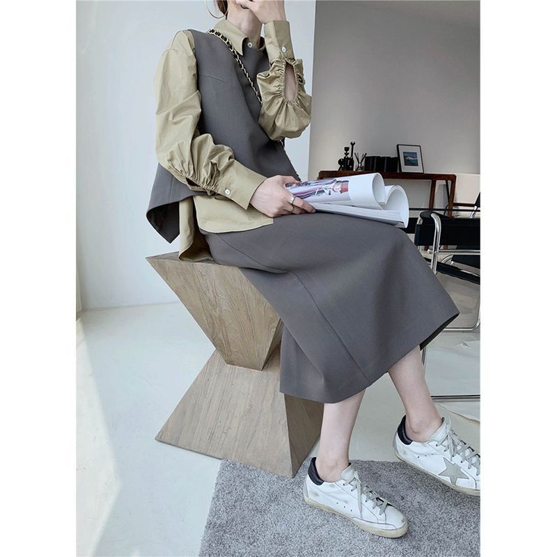 Set Áo Váy Ba Món Phong Cách Mori Cao Cấp Plus Size Cho Nữ