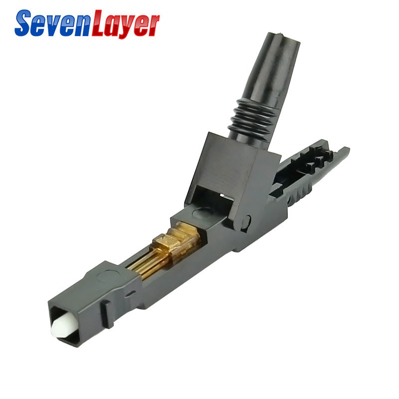 Set 10 Đầu Nối Dây Cáp Quang sc / acc ftth Chuyên Dụng